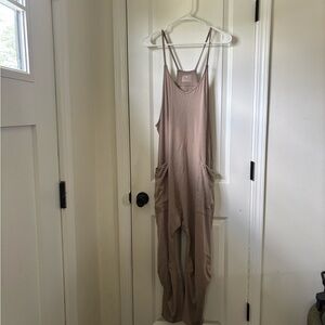 FreePeople Hotshot Onesie - size small - mocha latte